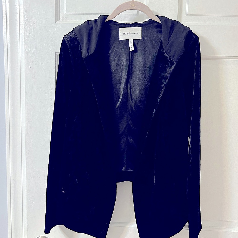 BCBGeneration black velvet jacket